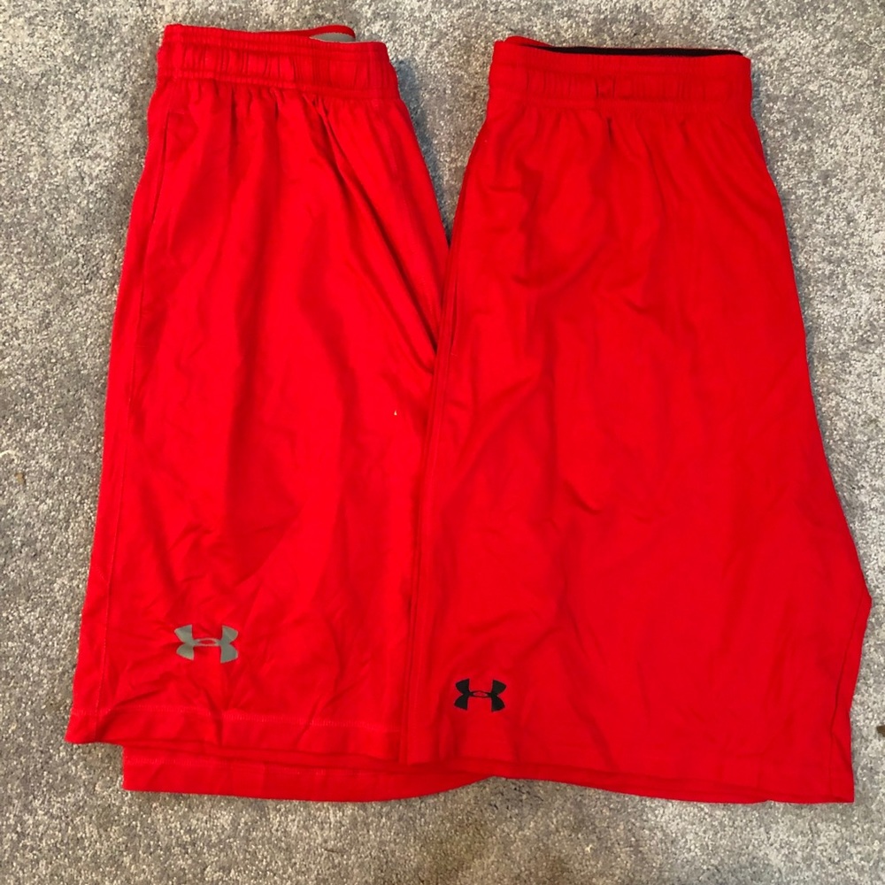 Under Armor Shorts - Red - large